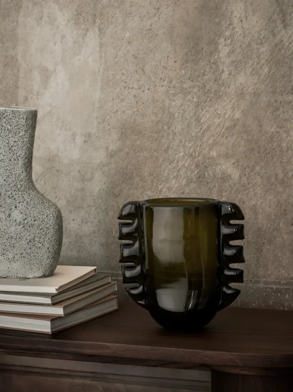 Vases<ferm LIVING Alas Vase - Moss Green