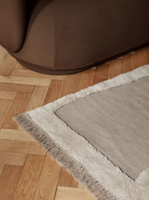 Rectangular Rugs<ferm LIVING Alley Wool Rug - - 140 x 200 cm Natural