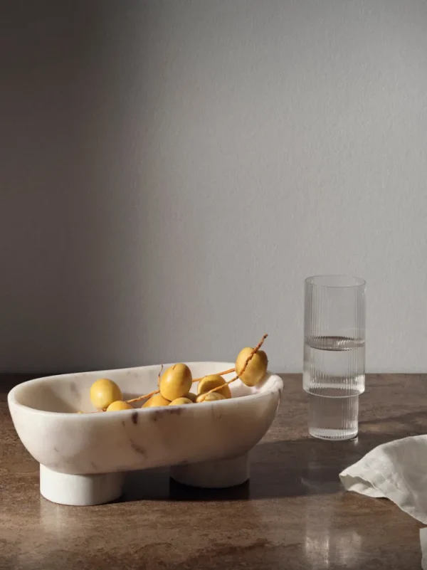 Plates And Bowls<ferm LIVING Alza Bowl - White