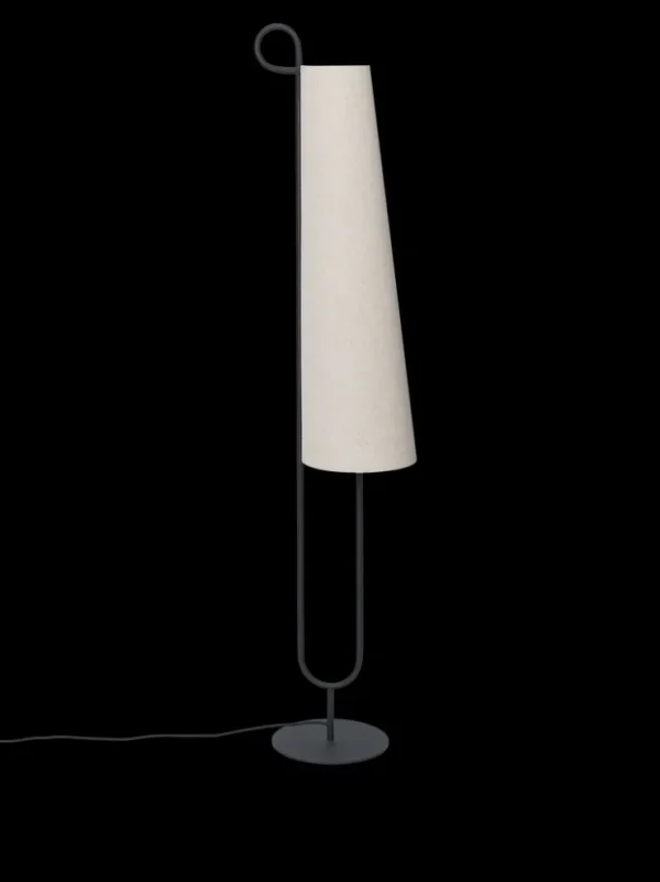 Floor Lamps<ferm LIVING Ancora Floor Lamp - /Natural - UL Black