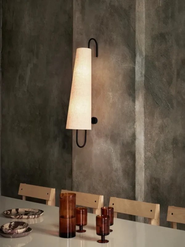 Wall Lamps<ferm LIVING Ancora Wall Lamp - /Natural - UL Black