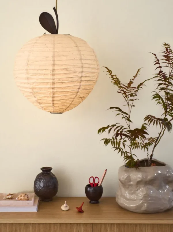 Lamps<ferm LIVING Apple Lampshade - Natural