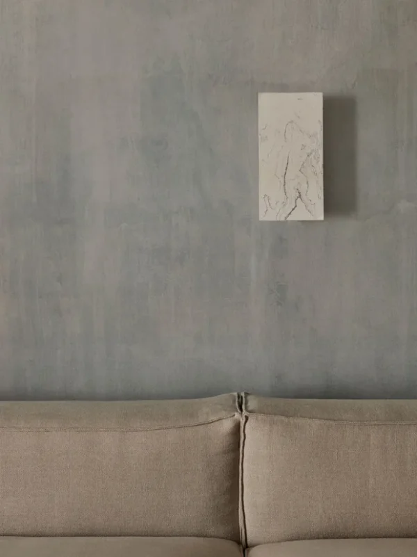 Wall Lamps<ferm LIVING Argilla Wall Lamp - Rectangular - Marble - UL White