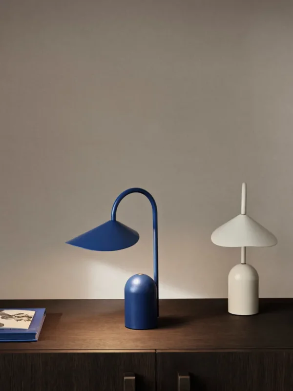 Lamps | Table Lamps<ferm LIVING Arum Portable Lamp - Bright Blue