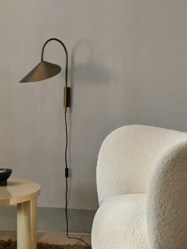 Wall Lamps<ferm LIVING Arum Swivel Wall Lamp - - UL Bronze