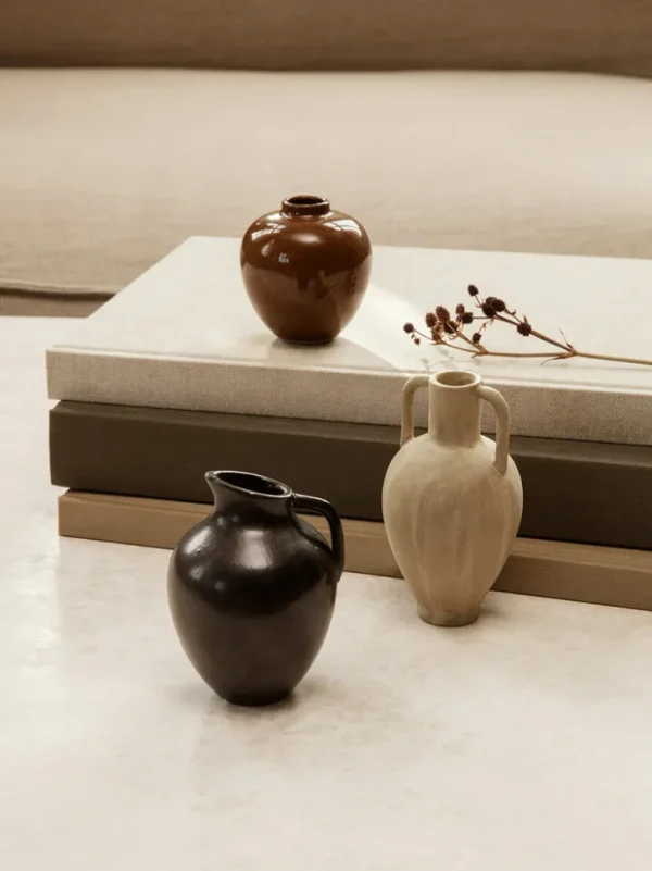 Vases<ferm LIVING Ary Mini Vase - L - Sand