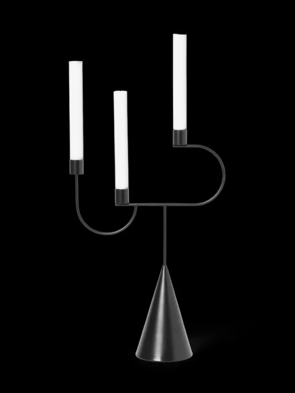 Candleholders<ferm LIVING Avant Candelabra - Black