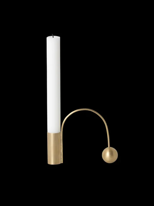 Candleholders<ferm LIVING Balance Candle Holder - Brass