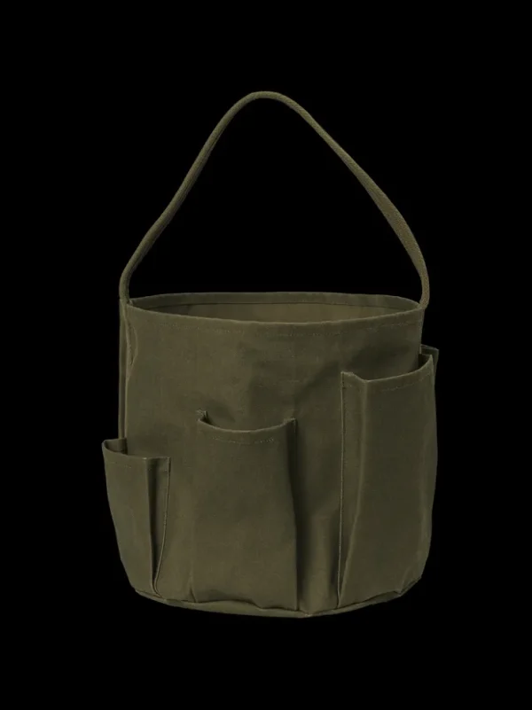 Outdoor Textiles | Outdoor Accessories<ferm LIVING Bark Garden Bucket Bag - Olive