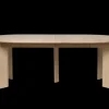 Tables<ferm LIVING Bevel Table - Extendable x 2 - White Oiled Beech