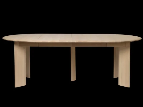 Tables<ferm LIVING Bevel Table - Extendable x 2 - White Oiled Beech