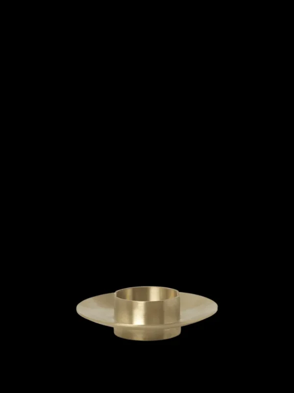 Candleholders<ferm LIVING Block Candle Holder - Brass