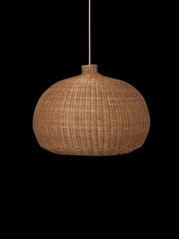 Pendant Lamps<ferm LIVING Braided Lampshade - Belly - Natural