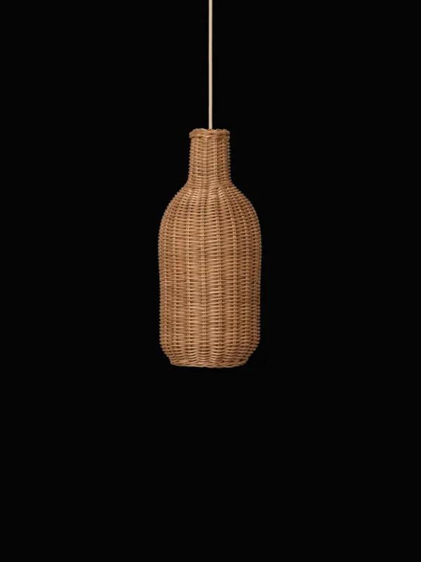 Pendant Lamps<ferm LIVING Braided Lampshade - Bottle - Natural