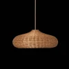 Pendant Lamps<ferm LIVING Braided Lampshade - Disc - Natural