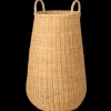 Storage And Shelves | Bags And Baskets<ferm LIVING Braided Laundry Basket - Natural