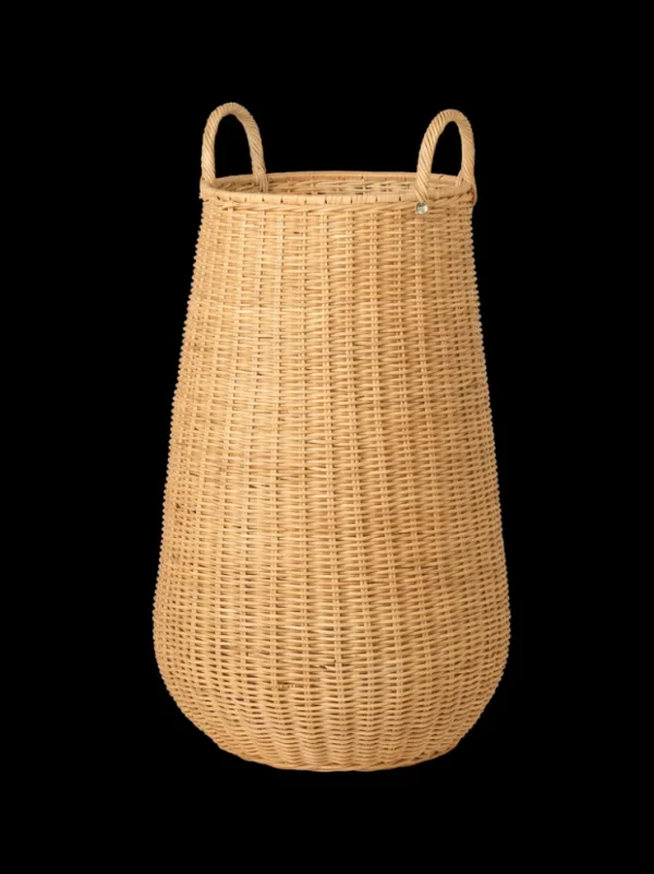 Storage And Shelves | Bags And Baskets<ferm LIVING Braided Laundry Basket - Natural