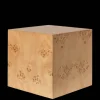 Tables<ferm LIVING Burl Cube Side Table - Natural