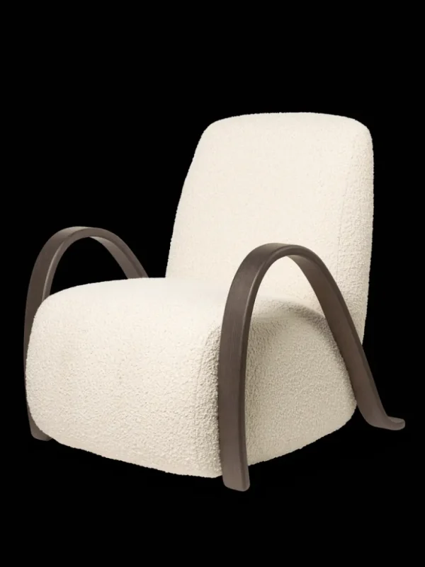 Lounge Chairs And Poufs<ferm LIVING Buur Lounge Chair - Nordic Bouclé - - US Off-White