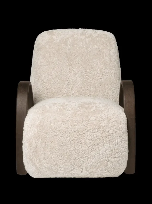 Lounge Chairs And Poufs<ferm LIVING Buur Lounge Chair - Sheepskin - - US Moonlight