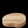 Kitchen Tools And Utensils<ferm LIVING Cairn Butter Boards - Set of 4 - Oak