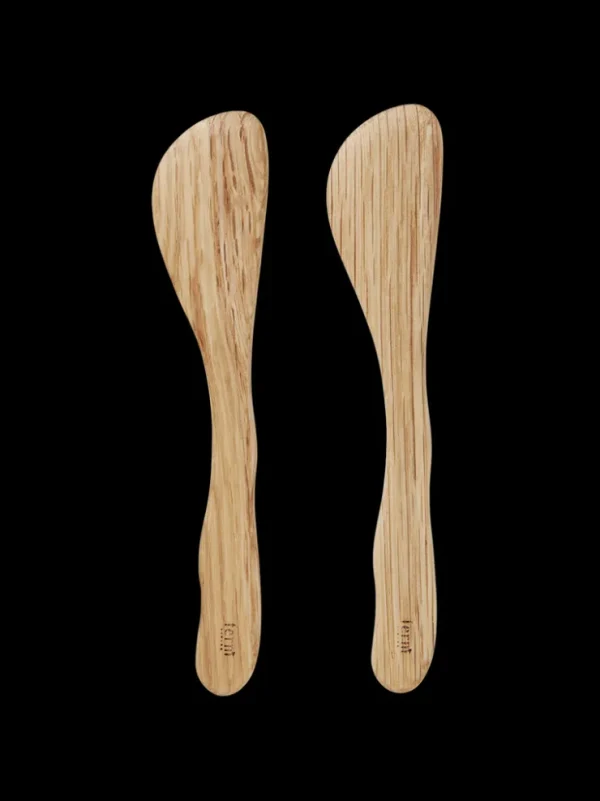 Kitchen Tools And Utensils<ferm LIVING Cairn Butter Knives - Set of 2 - Oak