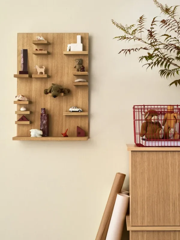 Accessories | Bags And Baskets<ferm LIVING Cala Stackable Baskets - Set of 2 - Poppy Red