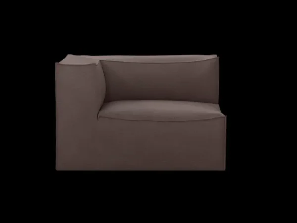 Catena | Sofas And Daybeds<ferm LIVING Catena Sofa Armrest Left S400 Hot M. - Brown - US Dark Brown