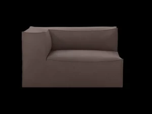 Catena | Sofas And Daybeds<ferm LIVING Catena Sofa Armrest Left L400 Hot M. - Brown - US Dark Brown