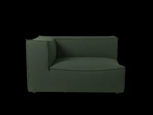 Sofas And Daybeds | Catena<ferm LIVING Catena Sofa Armrest Left L400 Grain - - US Dark Green