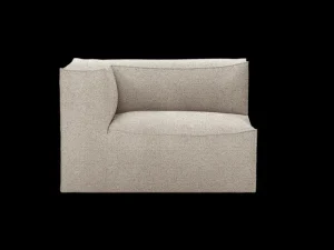 Catena | Sofas And Daybeds<ferm LIVING Catena Sofa Armrest Left L400 Confetti Bouclé - - US Light Grey