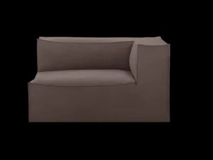 Catena | Sofas And Daybeds<ferm LIVING Catena Sofa Armrest Right L401 Hot M. - Brown - US Dark Brown