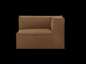 Catena | Sofas And Daybeds<ferm LIVING Catena Sofa Armrest Right S401 Hot M. - Smoked - US Chocolate