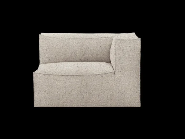 Catena | Sofas And Daybeds<ferm LIVING Catena Sofa Armrest Right L401 Confetti Bouclé - - US Light Grey