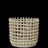 Plant Pots<ferm LIVING Ceramic Basket - Large - Cashmere