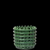 Plant Pots<ferm LIVING Ceramic Basket - Small - Emerald Green