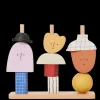 Toys<ferm LIVING Character Stacking Blocks Multi