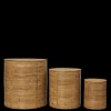 Furniture | Storage And Shelves<ferm LIVING Column Storage - Set of 3 - Stained Natural