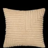 Cushions<ferm LIVING Crease Wool Cushion - Large - Light Sand