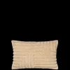 Cushions<ferm LIVING Crease Wool Cushion - Rectangular - Light Sand