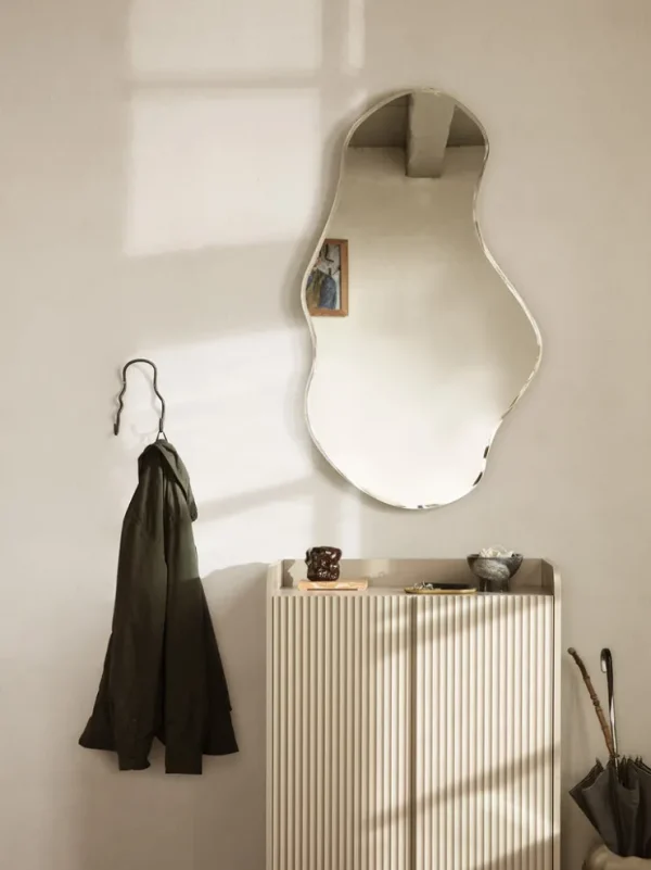 Hooks And Holders<ferm LIVING Curvature Double Hook - Black Brass