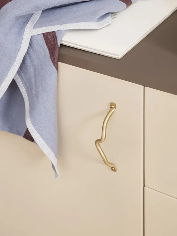 Hooks And Holders<ferm LIVING Curvature Handle - Brass