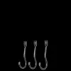 Hooks And Holders<ferm LIVING Curvature Hooks - Set of 3 - Black Brass