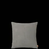 Cushions<ferm LIVING Darn Cushion - Blue Grey