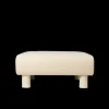 Dase | Lounge Chairs And Poufs<ferm LIVING Dase Ottoman Nordic Bouclé - - US Off-White