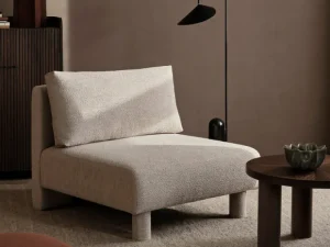 Dase | Sofas And Daybeds<ferm LIVING Dase Sofa Center Soft Bouclé - - US Natural