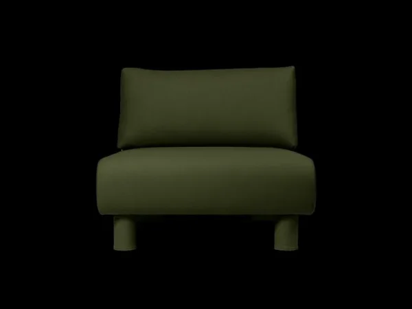 Dase | Sofas And Daybeds<ferm LIVING Dase Sofa Center Tonus - Military Green - US Dark Green