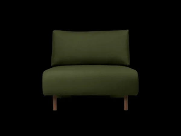 Dase | Sofas And Daybeds<ferm LIVING Dase Sofa Center Tonus - Military Green - US Dark Green