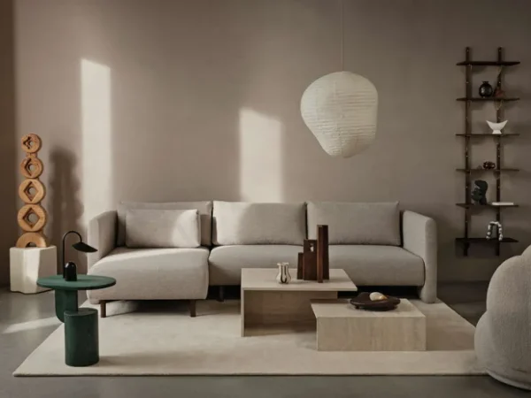 Dase | Sofas And Daybeds<ferm LIVING Dase Sofa Chaise Longue Left Soft Bouclé - - US Natural