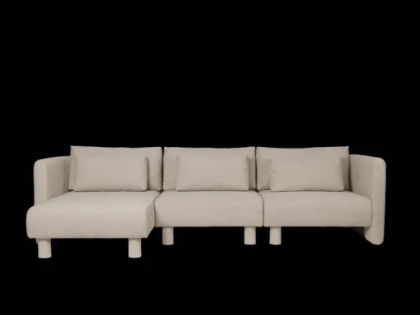 Dase | Sofas And Daybeds<ferm LIVING Dase Sofa Chaise Longue Left Soft Bouclé - - US Natural